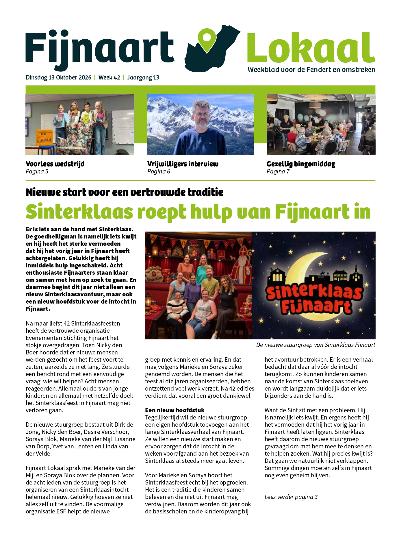 Voorpagina Week 42 2026