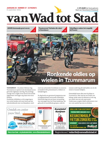 Voorpagina van Wad tot Stad | 2026 | 37