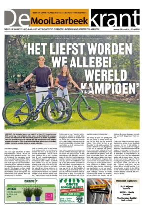 Voorpagina 25 juni 2026