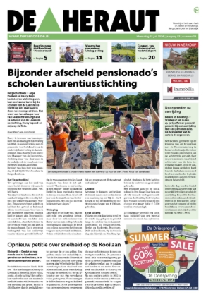 Voorpagina 22 juli