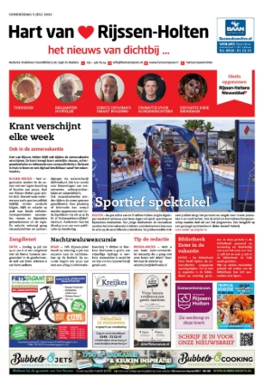 Voorpagina 9 juli 2026