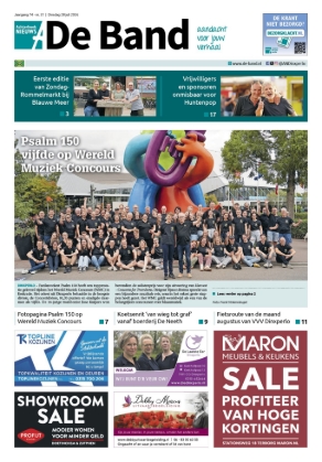 Voorpagina 28 juli