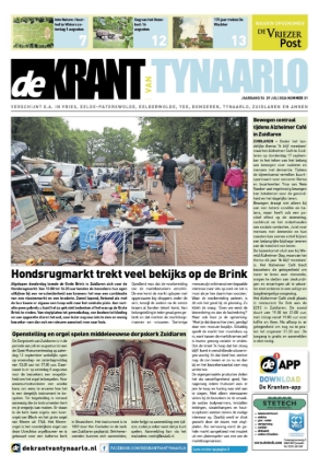 Voorpagina 29 juli