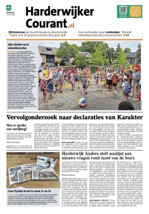 Voorpagina 22 juli