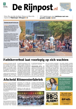 Voorpagina 15 juli