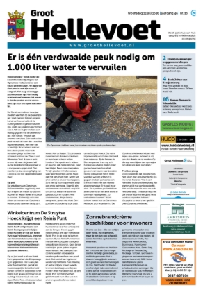 Voorpagina 22 juli 2026