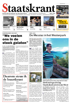 Voorpagina Jaargang 55 editie 3 (april 2026) van de Staatskrant PDF (Portable Document Format) grootte: 1.59 MiB Laatst gewijzig…