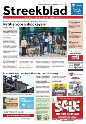 Voorpagina 30 juli