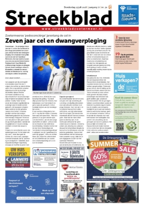 Voorpagina 23 juli