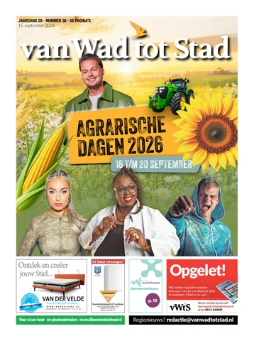 Voorpagina van Wad tot Stad | 2026 | 38 | Agrarische Dagen