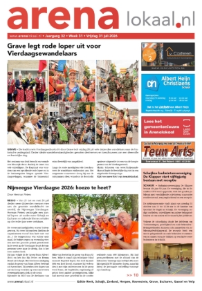 Voorpagina 31 juli