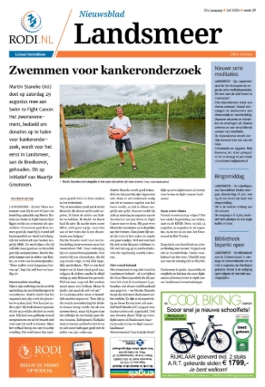 Voorpagina 15 juli