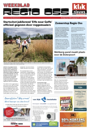 Voorpagina 21 juli 2026