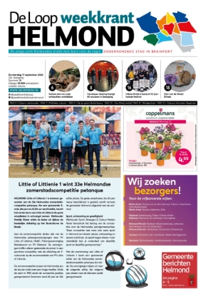 Voorpagina 1_Weekkrant Helmond 17 september