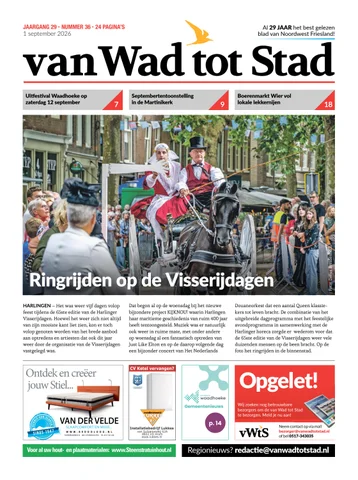 Voorpagina van Wad tot Stad | 2026 | 36