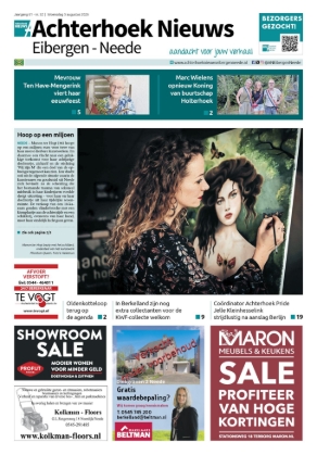 Voorpagina Achterhoek Nieuws Eibergen-Neede 5 augustus 2026