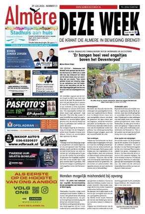 Voorpagina 29 juli