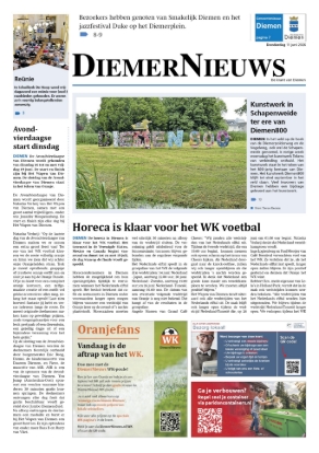 Voorpagina 11 juni