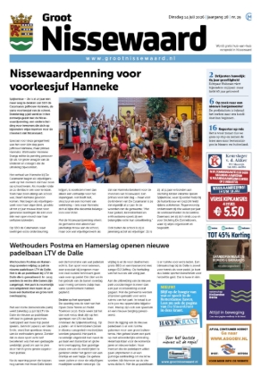 Voorpagina 14 juli