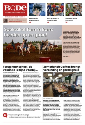 Voorpagina Woensdrechtse Bode Week 34