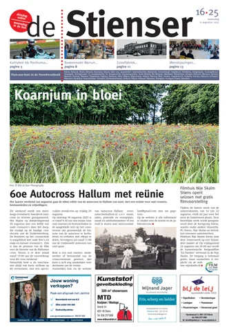 Voorpagina Stienser 16 2026