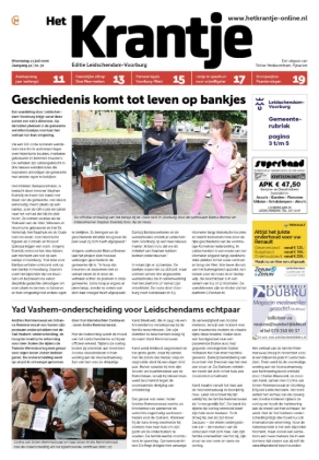 Voorpagina 22 juli