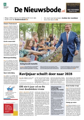 Voorpagina 8 juli 2026