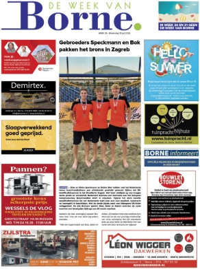Voorpagina 15 juli