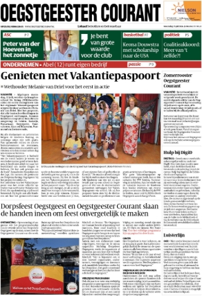 Voorpagina 15 juli
