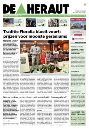 Voorpagina 8 juli