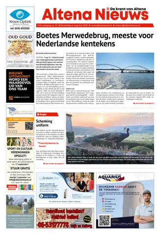 Voorpagina Altena Nieuw 2026 krant 32
