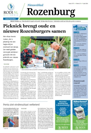 Voorpagina 9 juli 2026