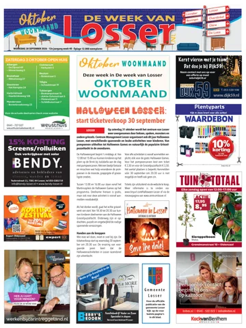 Voorpagina De Week van Losser wk 40 2026