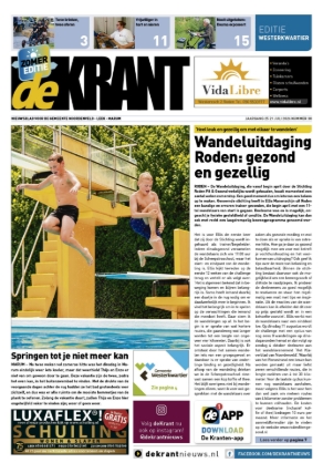 Voorpagina 21 juli