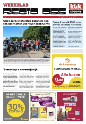 Voorpagina 7 juli 2026