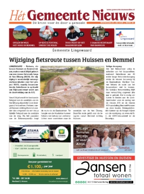 Voorpagina 22 juli 2026
