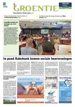 Voorpagina 15 juli