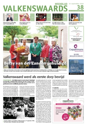 Voorpagina VW 16 september