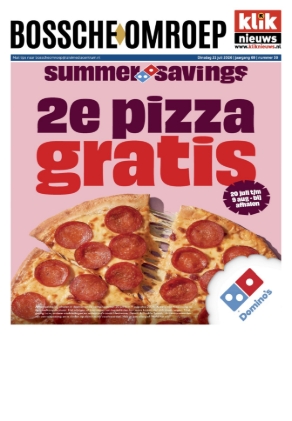 Voorpagina 21 juli