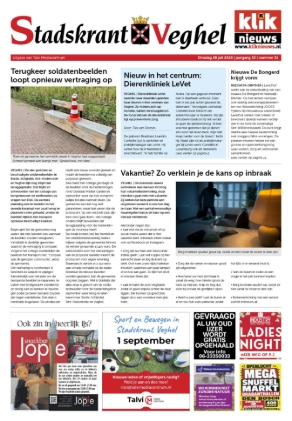 Voorpagina 28 juli 2026