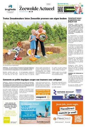 Voorpagina 21 juli