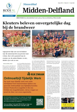Voorpagina 9 juli 2026