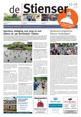 Voorpagina Stienser 12 2026