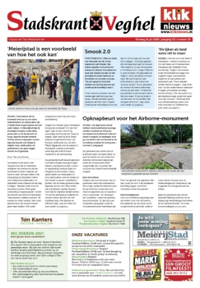 Voorpagina 21 juli 2026