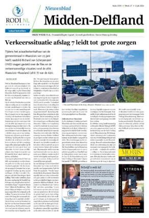 Voorpagina 2 juli 2026