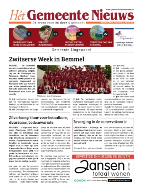 Voorpagina 8 juli 2026
