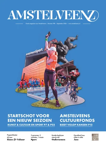 Voorpagina AmstelveenZ Magazine September 2026 | Editie 111