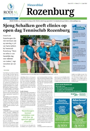 Voorpagina 2 juli 2026