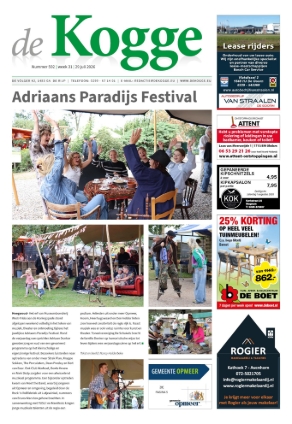 Voorpagina 29 juli 2026