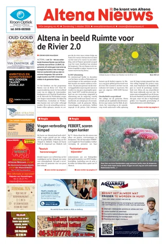 Voorpagina Altena Nieuw 2026 krant 40
